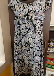 Floral Off-Shoulder Summer Dress