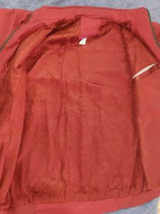 Men's Red Casual Jacket