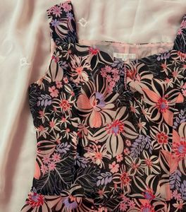 Chic Floral Print Dress