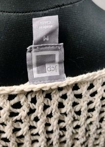 Knitted Cream Sweater - Stylish &amp; Comfy