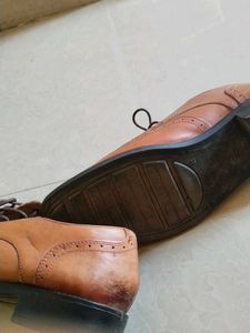 Classic Leather Wingtip Brogues original New pr 39