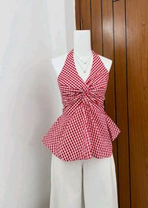 Cute Halter Neck Top💋💖....