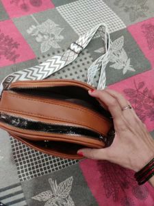 Stylish Brown Crossbody Bag