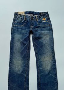 Y2K low rise bootcut jeans