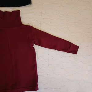 Cottswool High Neck Kids Thermal Tee - Set