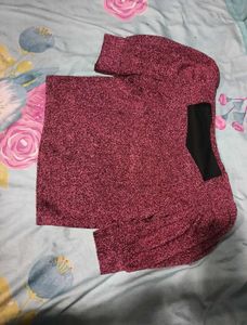 Stylish pink mix Sparkle Top
