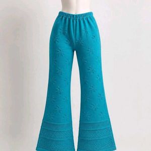 Turquoise Embroidered Palazzo Pants 🆕 NWOT 🫶 2XL