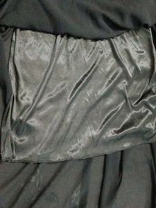 Elegant Black Flowy Ethnic skirt