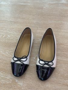 Chic Two-Tone Ballet Flats