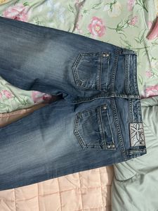 Stylish Women's Blue Denim low waist Jeans