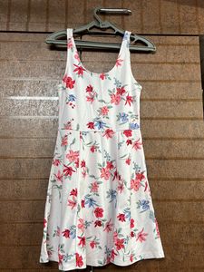 White Floral Dress