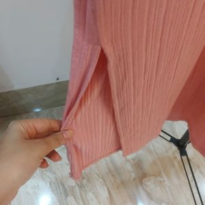 New, Imported, Long shrug with pockets,
