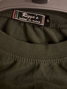 Olive Green Long Sleeve Tee