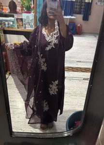 Elegant Embroidered Kurta