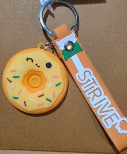 Cute Donut Keychain