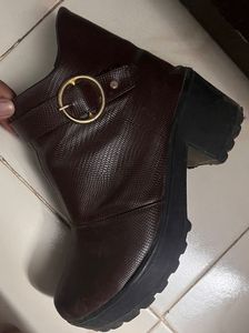 Chunky Heel Ankle Boots