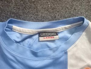 Kappa Blue &amp; White Striped T-Shirt