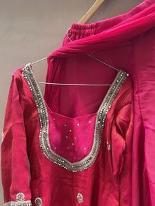 Beautiful Pink Kurta Set with Dupatta