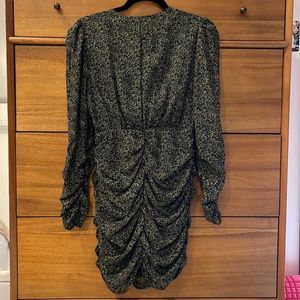 Sales 🔥 Zara Sparkly Ruched Mini Dress