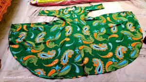 Green 🪴Anarkali Gown