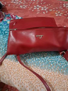 Lavie Red Crossbody Bag