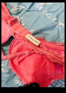 Pink Lace Bra