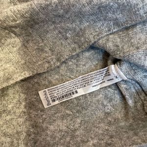 Bershka Cable Knit Sweatshirt
