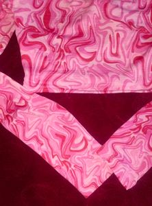 Pink Swirl Long Sleeve Top