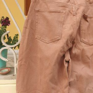 Mom Fit Faun Color Jeans