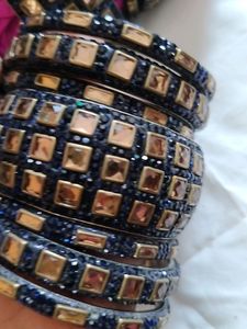 Hydrabadi Chuda Navy Blue