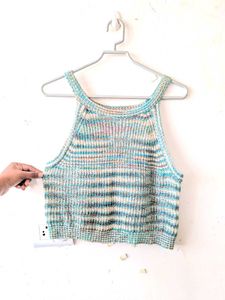 Striped Knit Tank Top