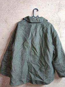 Stylish Button-Up Jacket Winterwear Oversized