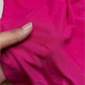 Chic Pink Ruched Bodycon Dress