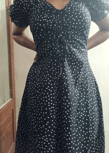 Black Polka Dot Dress