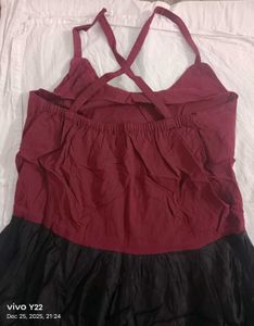 Casual Colorblock Dress