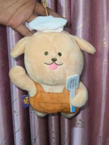 Cute Chef Dog Plush Toy