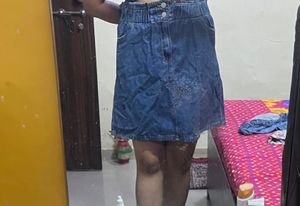 Denim Skirt New