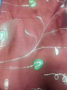 Elegant Silk Saree with Zari Border