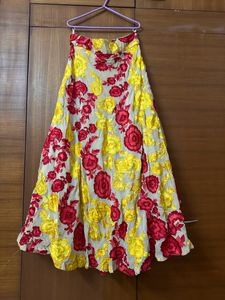 Full Embroidery Very Skirt And Duppata