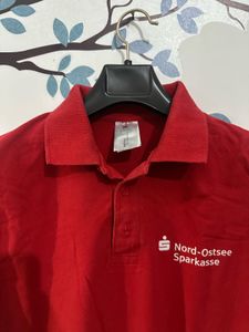 Red Polo t-shirt