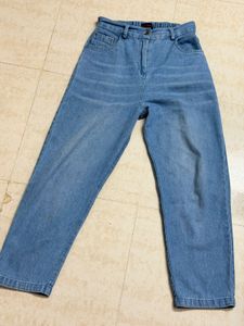 Light Wash Denim Jeans waist up to 26-28