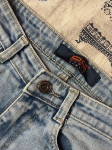 Light Wash Distressed Jeans