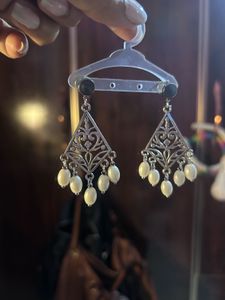 Elegant Pearl Drop Earrings