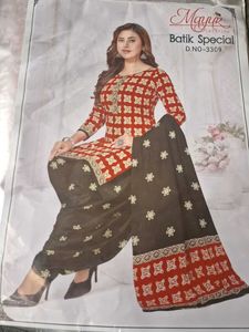 Retro Red &amp; Black Fabric