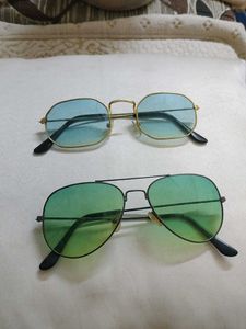 Two Beautiful Ladies Glasses