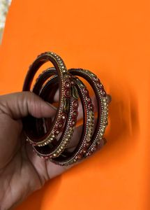 4 Bangles Kada Set Of 2