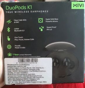 MiVi DUOPODS K1. True Wireless Earphones.