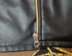 Chic Black Faux Leather Jacket