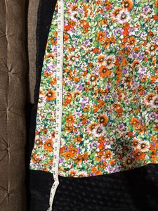 Floral Halter Neck Mini Dress