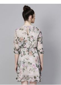 SASSAFRAS Floral Dress(Above Knee Length)|Size XS